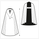 copy of GOTHIC ASPERGE CAPE - KOR KP136B